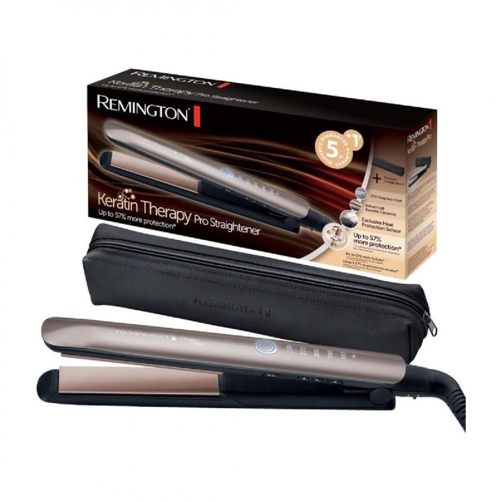 Placa de par Remington Keratin S8593