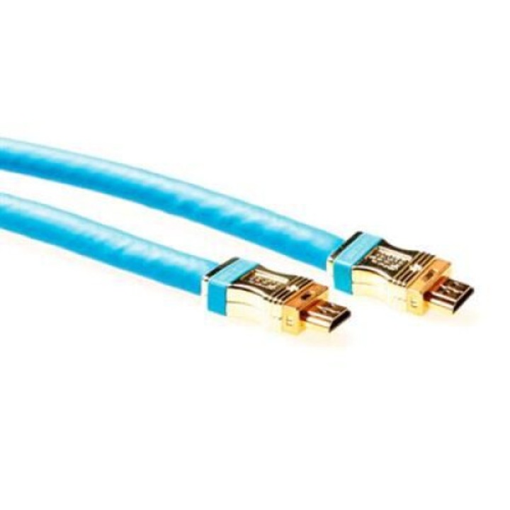 ACT High Speed HDMI with ethernet v1.3 HDMI-A male - HDMI-A male cable 20m Blue, 220320, Kábel