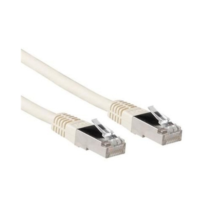 ACT CAT6A S-FTP Patch Cable 15m Ivory, 245432, Hálózati kábelek