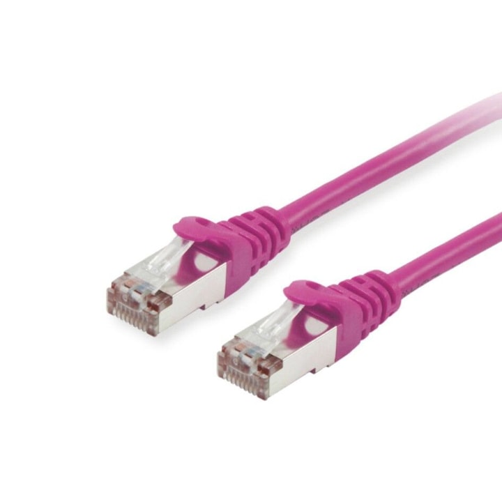 Кабел, EQUIP, CAT6, S-FTP, 30 м, Лилав