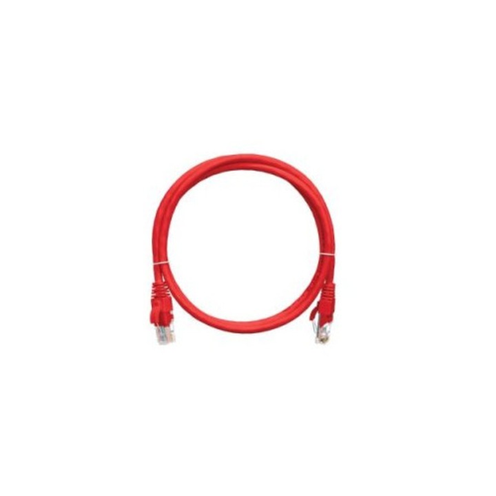 NIKOMAX CAT6A S-FTP Patch Cable 15m Red, 216173, Hálózati kábelek