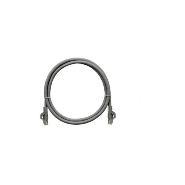 NIKOMAX CAT5e U-UTP Patch Cable 0,3m Grey, 217542, Hálózati kábelek