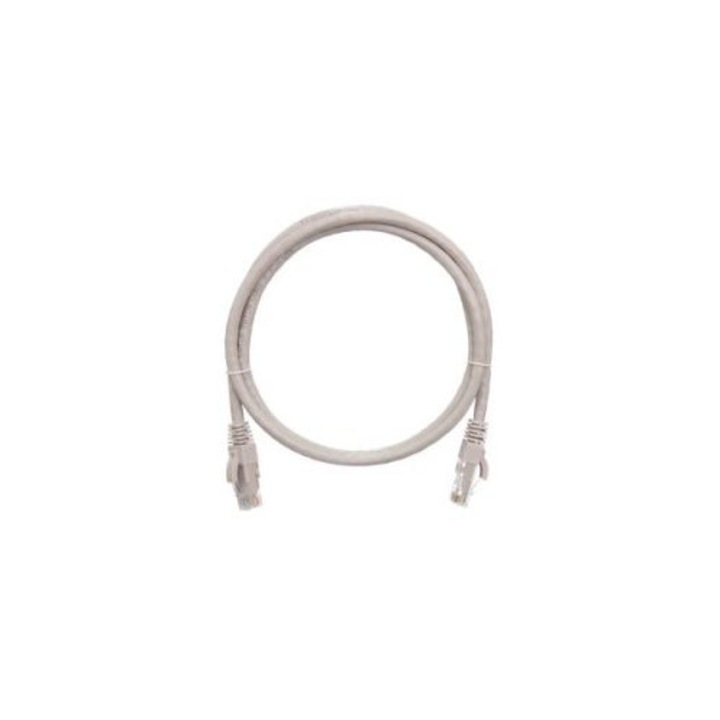 NIKOMAX CAT6 U-UTP Patch Cable 1m White, 216417, Hálózati kábelek