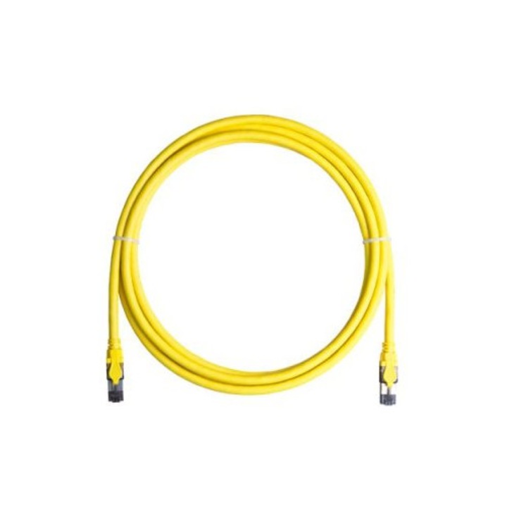 NIKOMAX CAT6 U-UTP Patch Cable 15m Yellow, 217534, Hálózati kábelek
