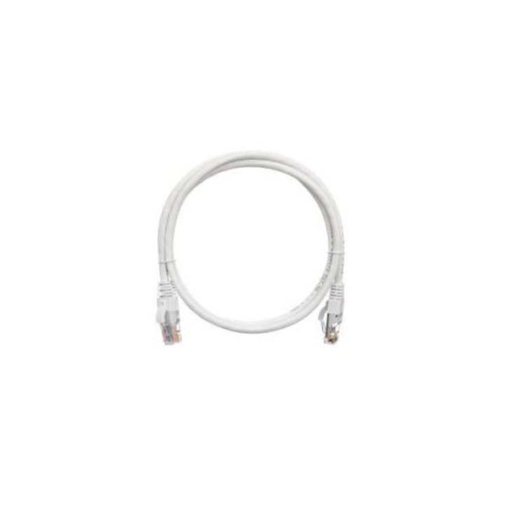 NIKOMAX CAT6A S-FTP Patch Cable 20m White, 216179, Hálózati kábelek