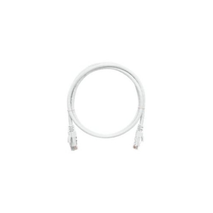 NIKOMAX CAT6a S-FTP Patch Cable 0,5m White, 216159, Hálózati kábelek