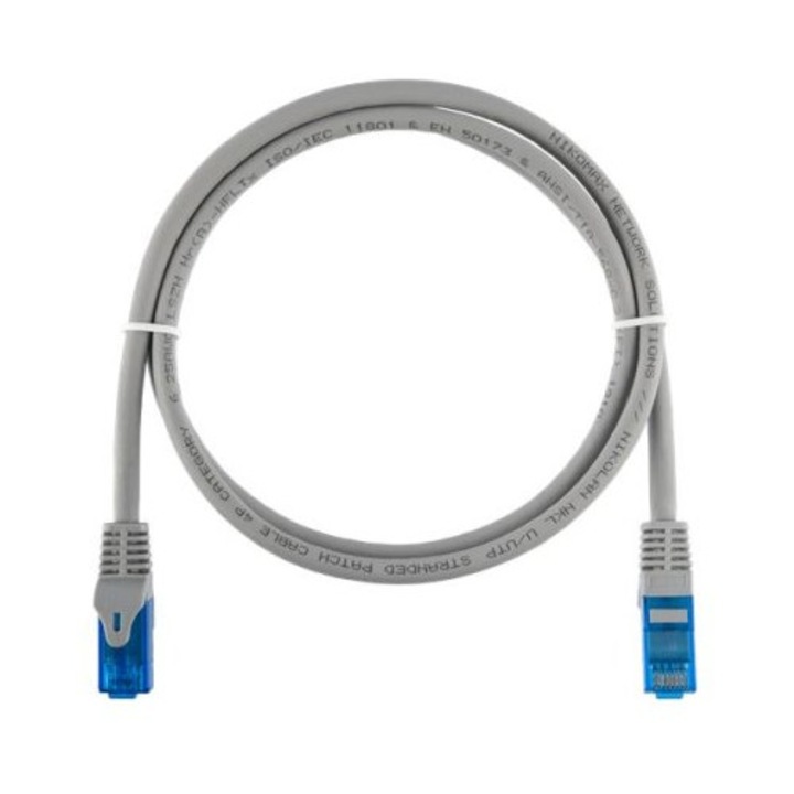 NIKOMAX CAT6 U-UTP Patch Cable 3m Grey, 217555, Hálózati kábelek