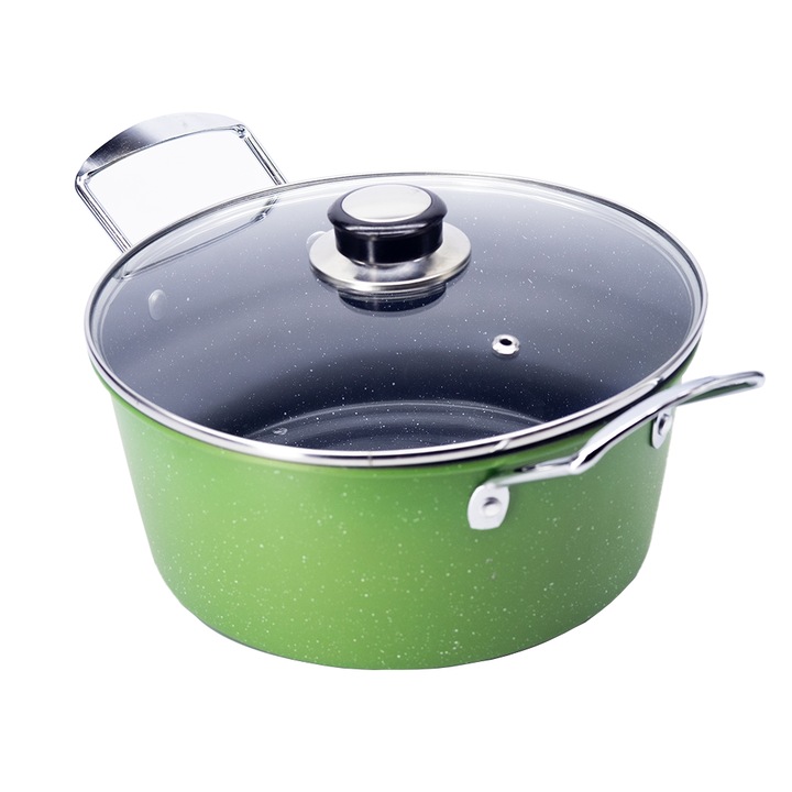 Oala, Otel, 24 x 10,2 cm, Verde