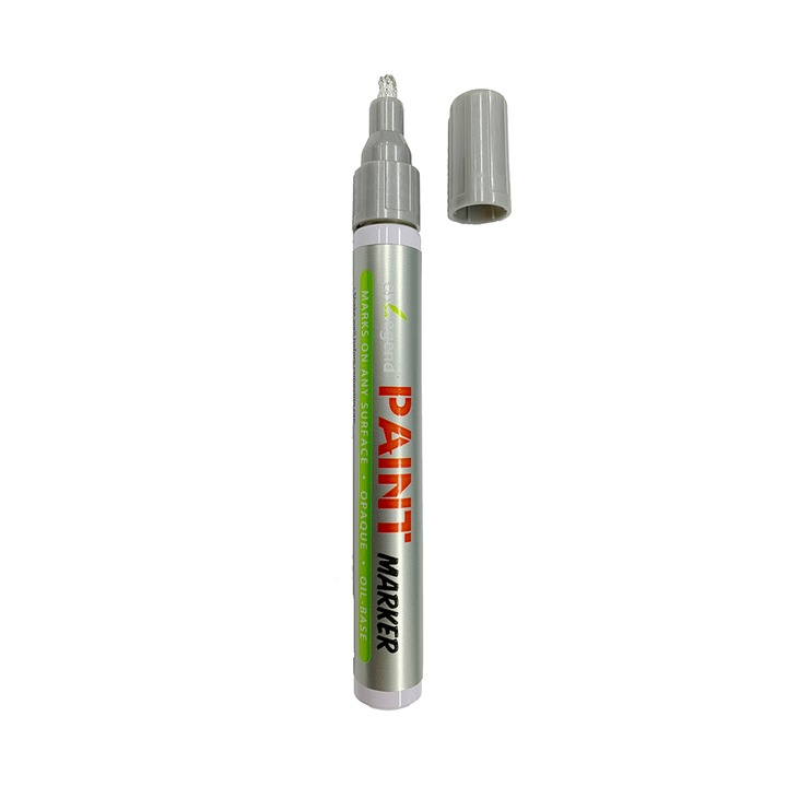 Marker cu ulei Enlegend Ladiou 2.0mm, argintiu
