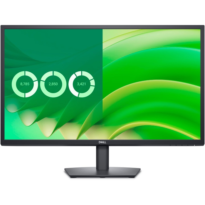 DELL E2725H LED monitor, 27", Full HD, VA, 5 ms, 75 Hz, Fekete