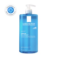 Gel de curatare calmant fata si corp La Roche-Posay Lipikar, pentru bebelusi, copii, adulti, potrivit pentru piele sensibila sau uscata, 1000 ml