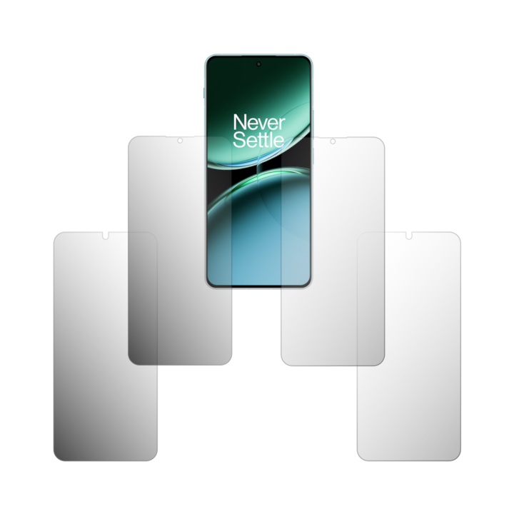 4X Folie24 képernyővédő fólia, OnePlus Nord 4-hez, 2X Ultra-Clear + 2X matt, teljes kijelzős lefedettség és tokbarát, tapadó, rugalmas, önregenerálódással