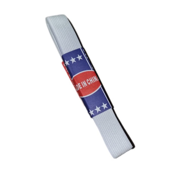 Elastic Lat, 2 cm x 2.5 m, Alb