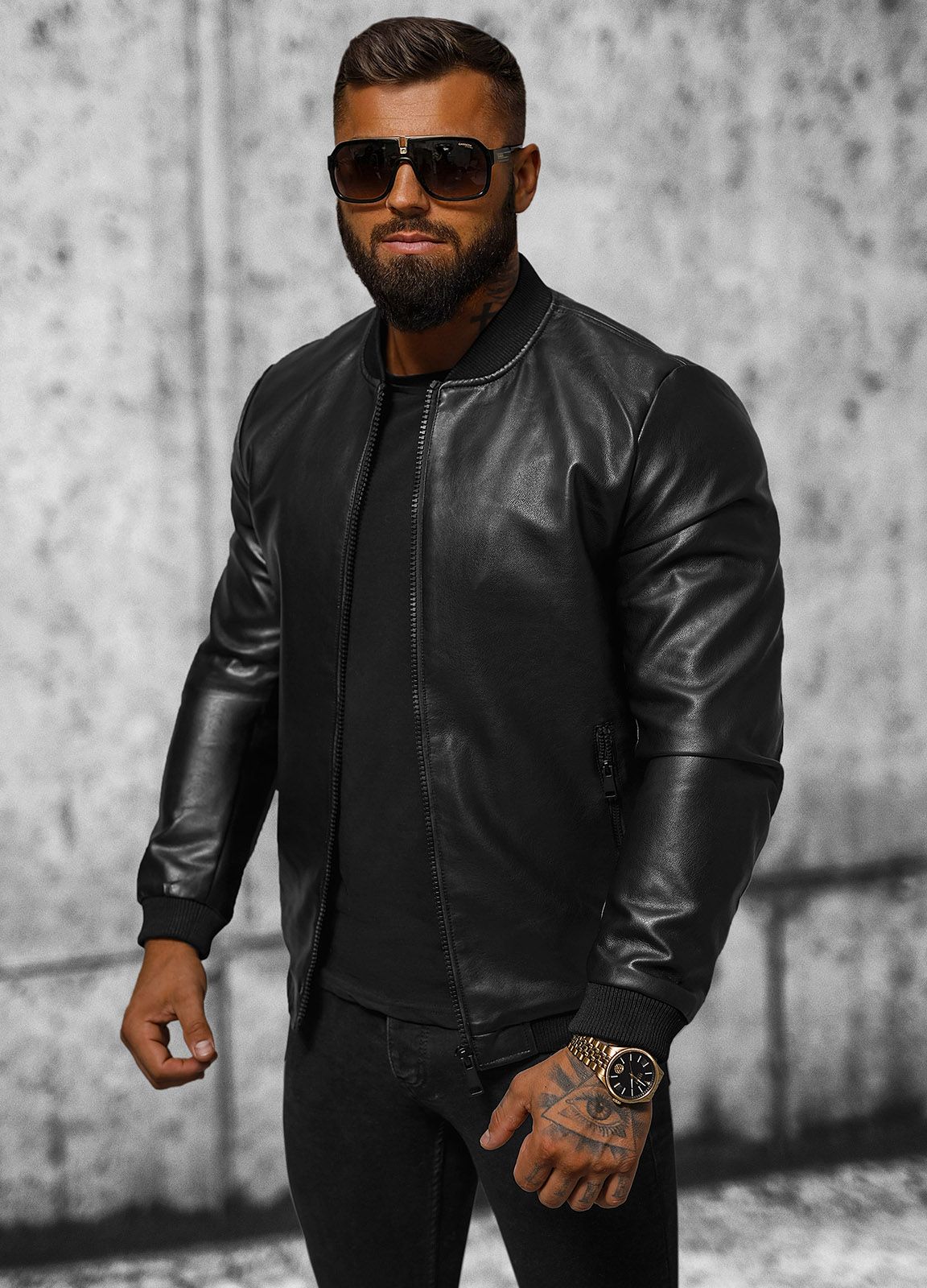 ★ジモティ割あり★ 開封未使用品JETBLACKシェルフ900　H119×W89×D40.5【joh1102】 Geaca de piele barbati neagra OZONEE JS/11Z8105 - eMAG.ro