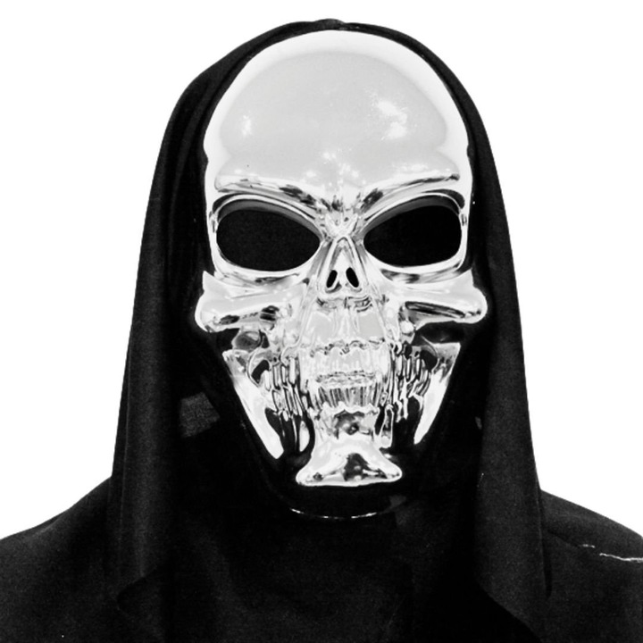 Маска за Хелоуин, Amscan, модел метален череп, един размер