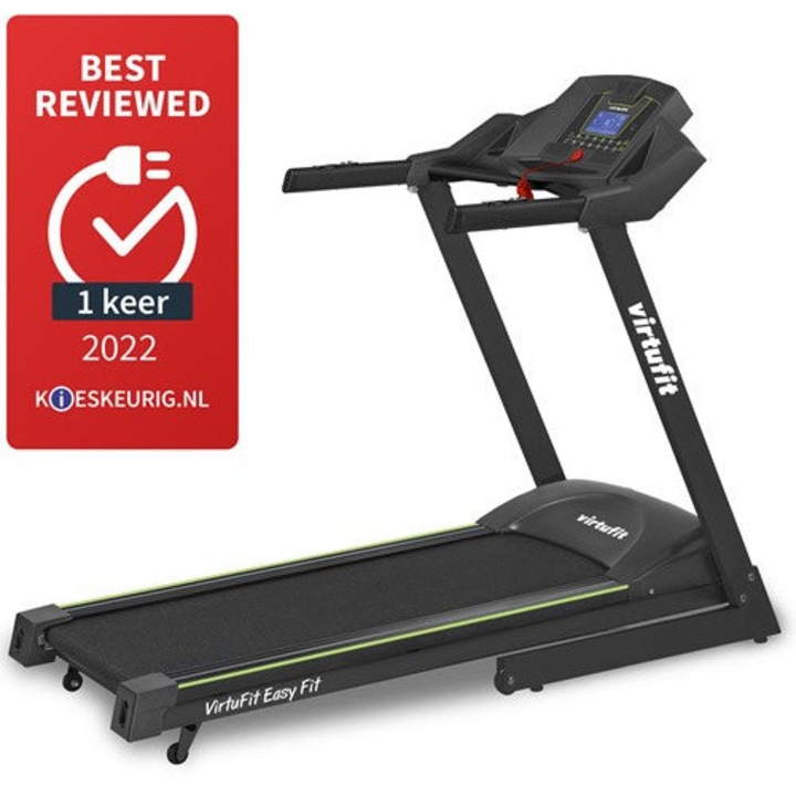 Бягаща пътека VirtuFit Easy Fit, 36 тренировъчни програми, максимално тегло на потребителя 135 KG, максимална скорост 14 KM/H