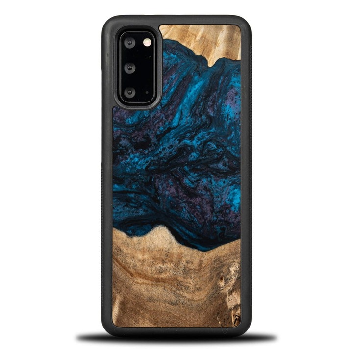 Уникален калъф Bewood Planets за Galaxy S20 Neptune