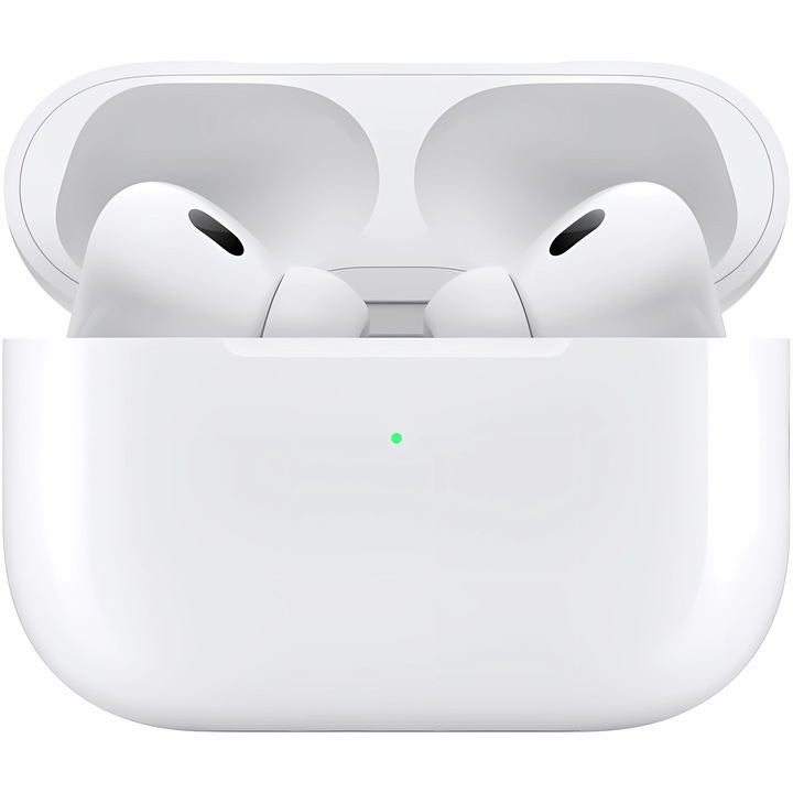 True Wireless слушалки Bervolo®️ Vibe Pro2, Премиум звук, 30 часа автономия, MagSafe, USB-C, Бели