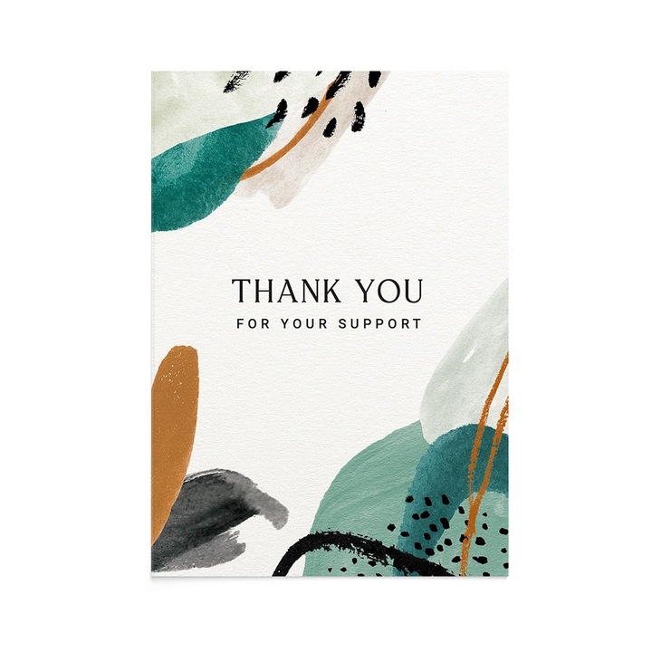 Felicitare de multumire Favorite Grateful Boy, Zizula Cards, 105 X 150 mm