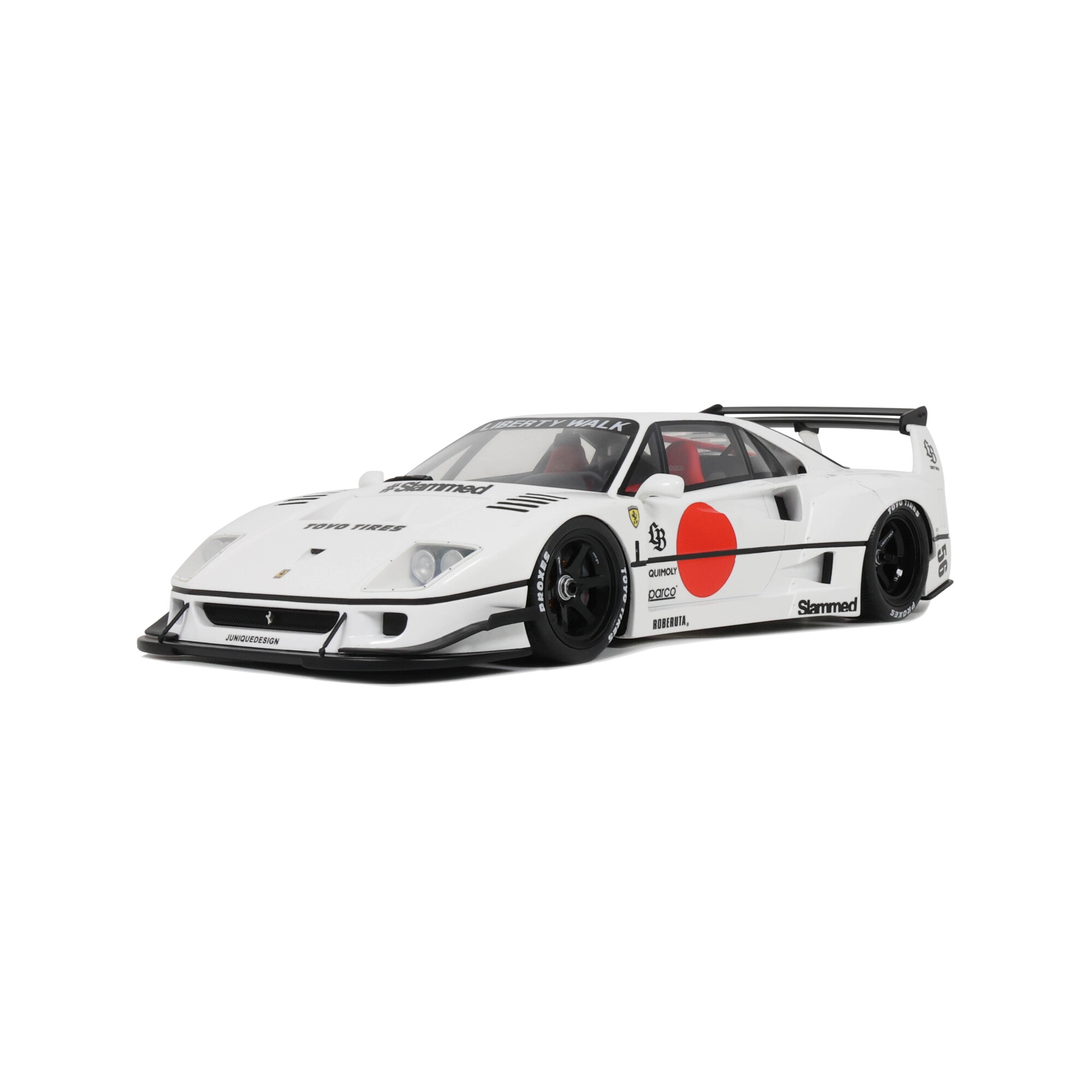 Macheta auto FERRARI LB-Works F40 White 2023 1:18 Gt Spirit (GT470