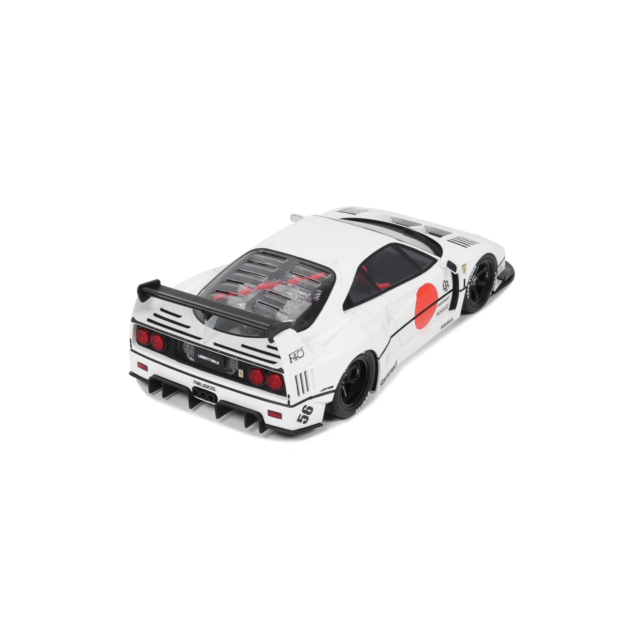 GTスピリットLiberty Walk F40 ホワイト 1/18 Macheta auto FERRARI LB-Works F40 White 2023 1:18 Gt Spirit (GT470