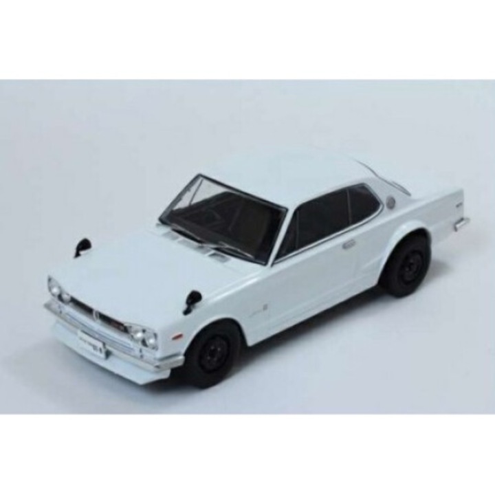 Macheta Nissan Skyline GT-R kpgc10 alb - 1/18 Triple9