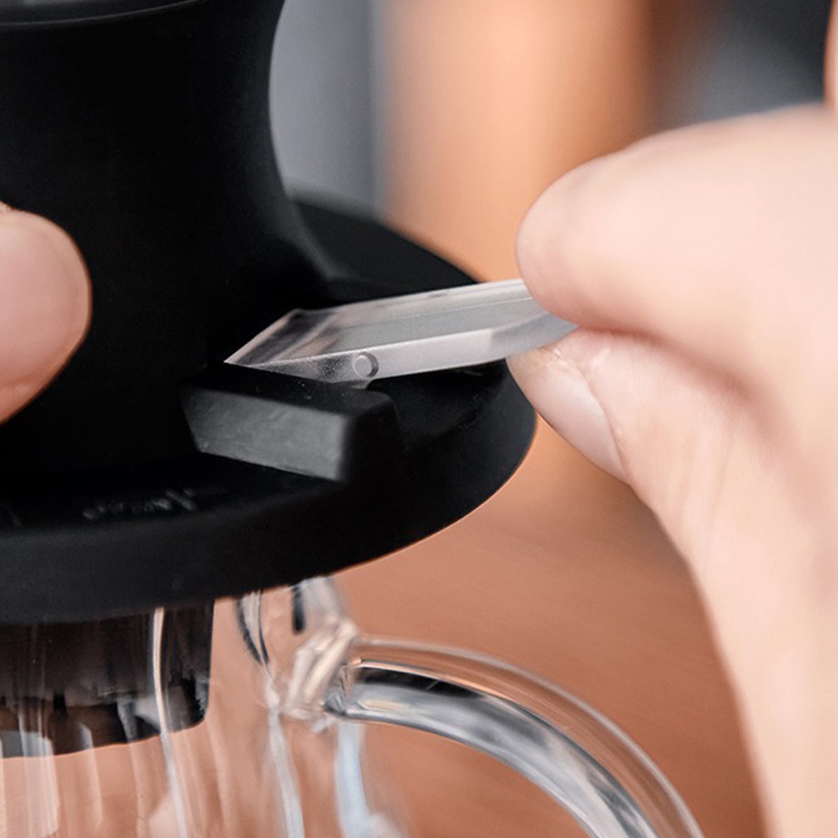 Aparat de cafea, Enforose, picurator de imersie, rezistent la temperaturi ridicate, usor de curatat
