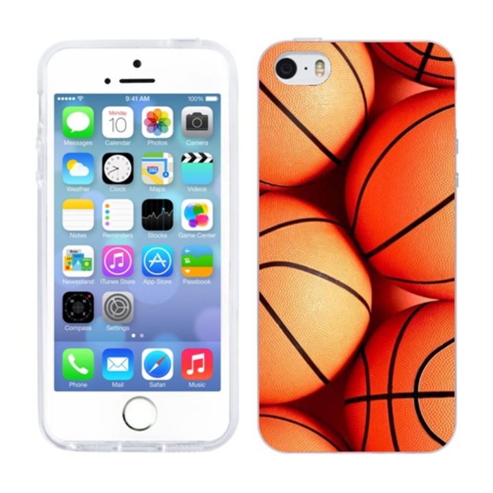 Tok kompatibilis az Apple iPhone 5S készülékkel, kompatibilis az Apple iPhone 5 szilikongél Tpu kosárlabda modellel