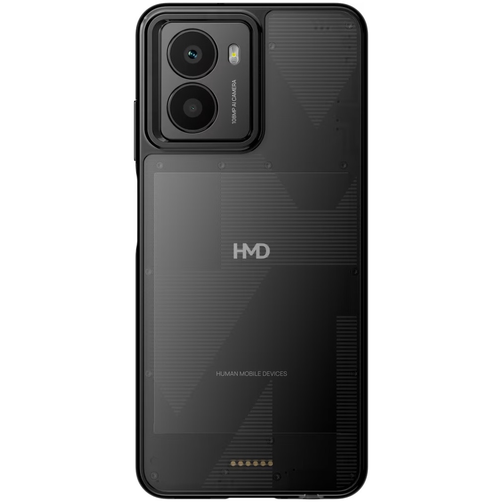 Telefon mobil HMD Fusion 5G, Dual SIM, 128GB, 6GB RAM, Noir