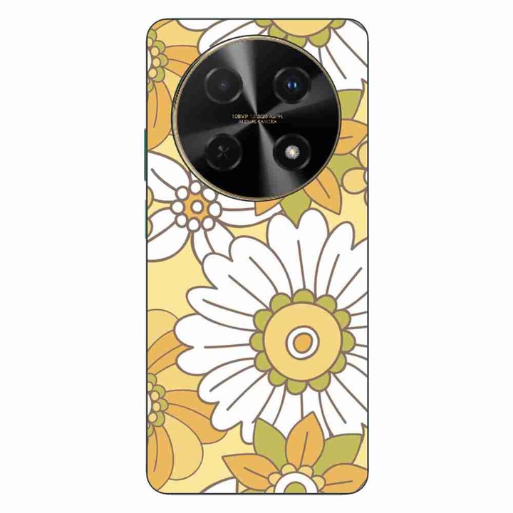 Кейс съвместим с Huawei Nova 12i Silicone Gel Tpu Модел Pastel Garden