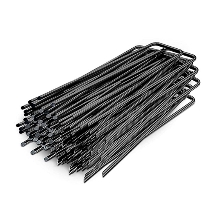 Set 100 Ancore de pamant, Amrinugl, inox, negru