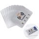 Комплект от 2 RFID защити за банкова карта, NFC / безконтактни - Блокира неволни или злоупотребяващи плащания, срещу електронно джебчийство, CardHolder, UnderShop