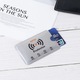 Комплект от 2 RFID защити за банкова карта, NFC / безконтактни - Блокира неволни или злоупотребяващи плащания, срещу електронно джебчийство, CardHolder, UnderShop