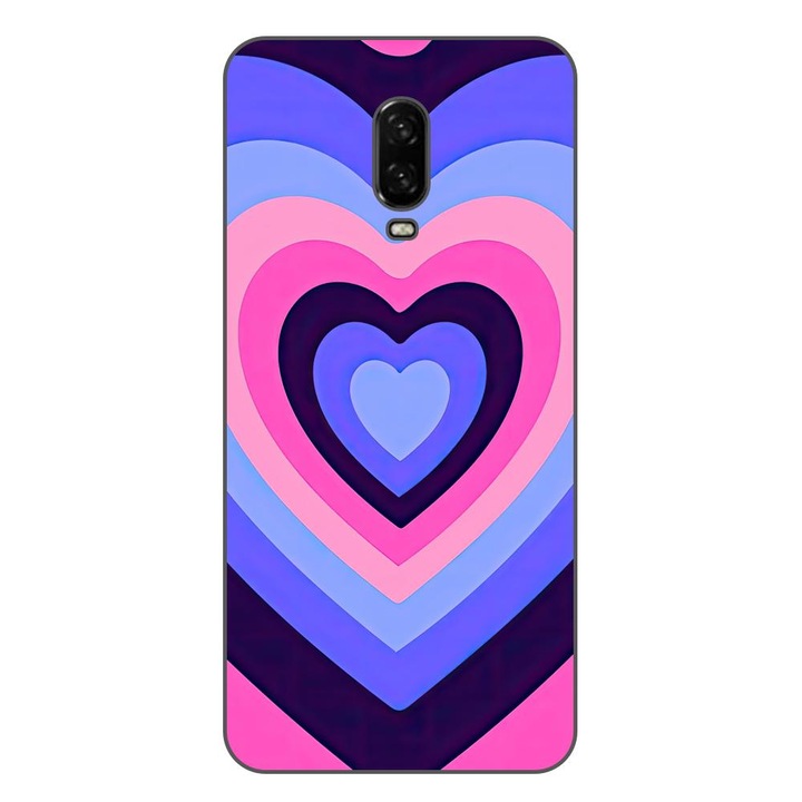 Калъф, съвместим с OnePlus 6T Silicon Gel Tpu Model Powerpuff Girls Heart Candy Mix