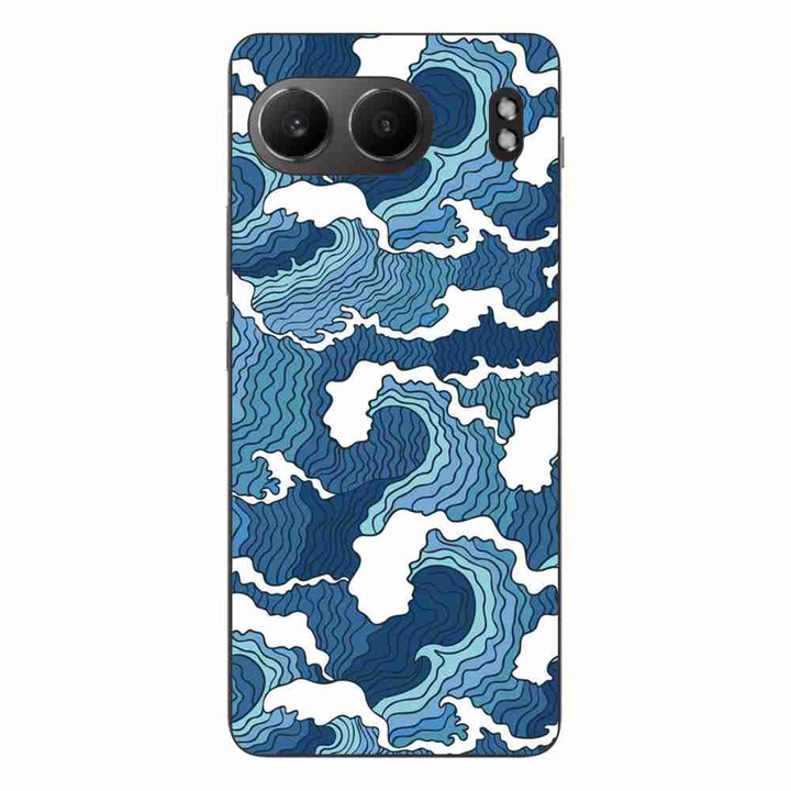 A tok kompatibilis a OnePlus Nord 4 Silicon Gel Tpu Model Crazy Waves termékkel