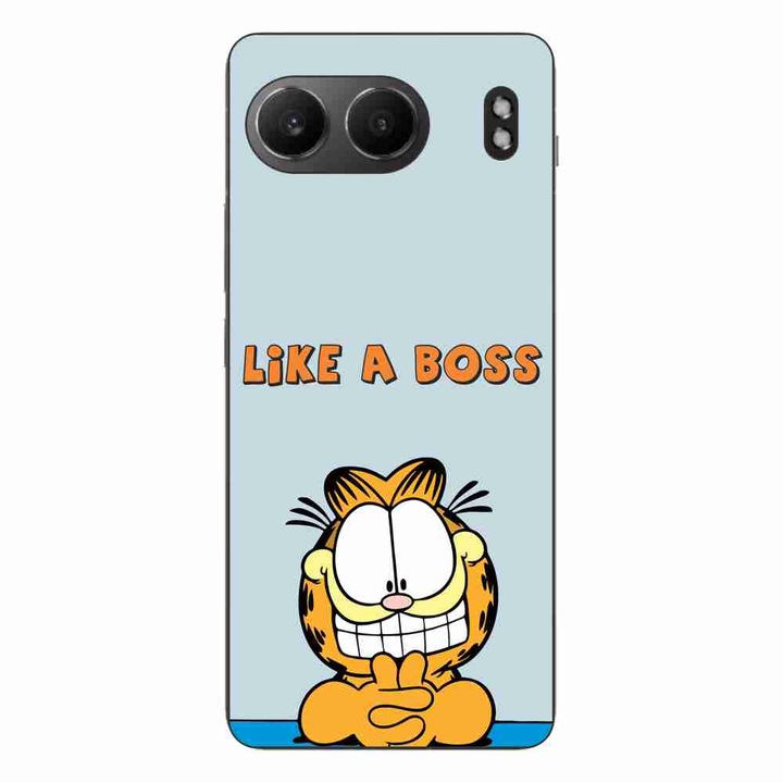 Кейс, съвместим с модел OnePlus Nord 4 Silicon Gel Tpu Garfield Like A Boss