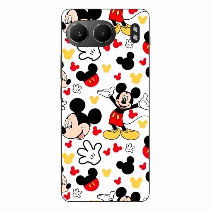 A tok kompatibilis a OnePlus Nord 4 Silicon Gel Tpu modellel, a Mickey Cool Pattern modellel