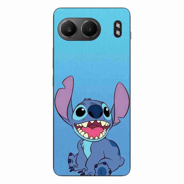 A tok kompatibilis a OnePlus Nord 4 Silicon Gel Tpu Model Stitch Blue-val