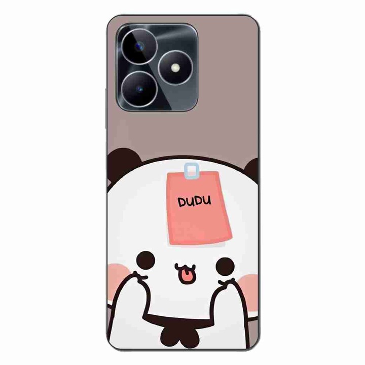 Капак, съвместим с Realme C53 Silicon Gel Tpu Модел Dudu