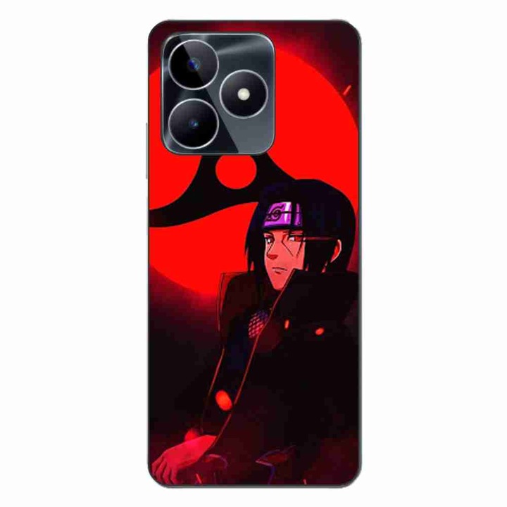 Husa compatibila cu Realme C53 Silicon Gel Tpu Model Itachi Sharingan