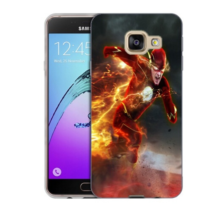 Husa compatibila cu Samsung Galaxy A3 2016 A310 Silicon Gel Tpu Model Flash