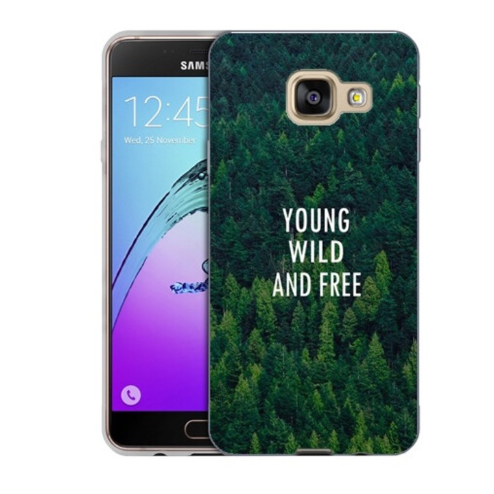 Husa compatibila cu Samsung Galaxy A5 2017 A520 Silicon Gel Tpu Model Wild and Free