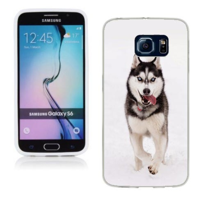 Husa compatibila cu Samsung Galaxy S6 G920 Silicon Gel Tpu Model Husky