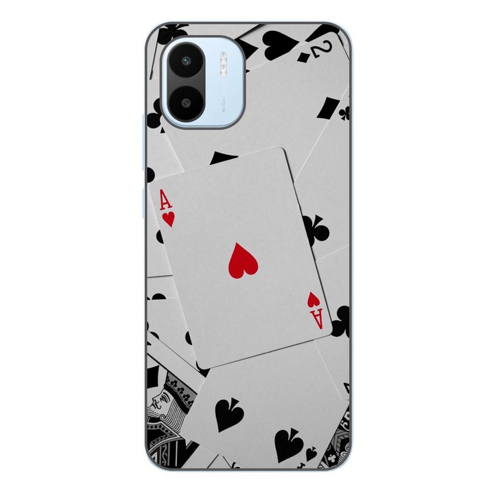 Калъф, съвместим с покер карти Xiaomi Redmi A1 Silicon Gel Tpu Model
