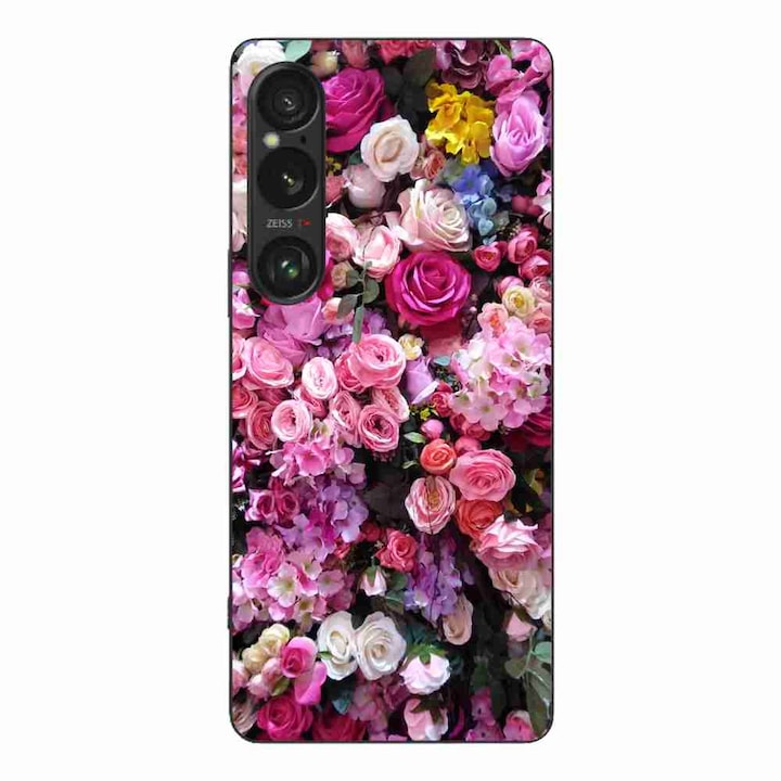 ΠΠ΅ΠΉΡ, ΡΡΠ²ΠΌΠ΅ΡΡΠΈΠΌ Ρ ΠΌΠΎΠ΄Π΅Π» Sony Xperia 1 VI Silicone Gel Tpu Pink Rose