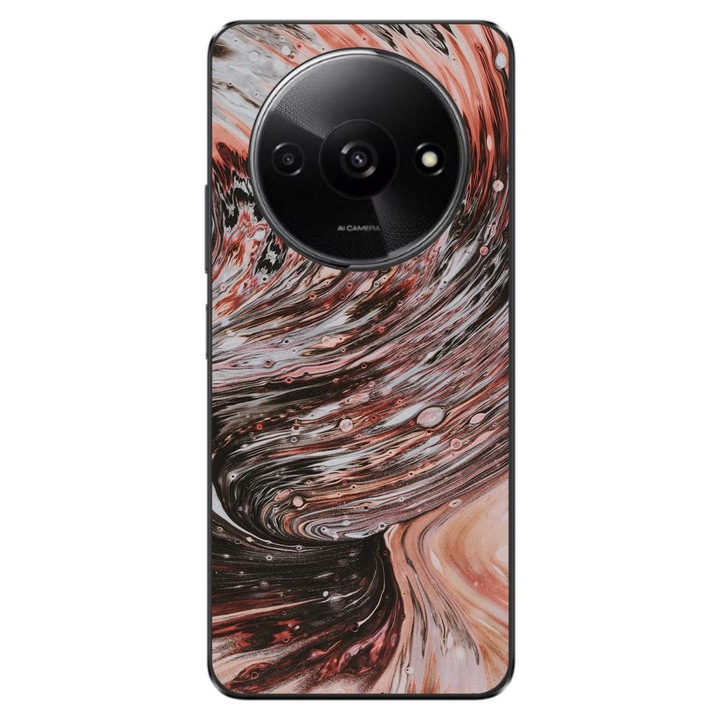 Калъф, съвместим с модел Xiaomi Redmi A3 4G Silicon Gel Tpu Copper Stream