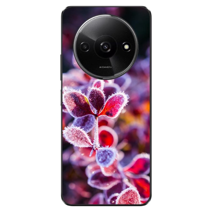 Кейс съвместим с Xiaomi Redmi A3 4G Силиконов гел Tpu Модел Ice Cream Flowers