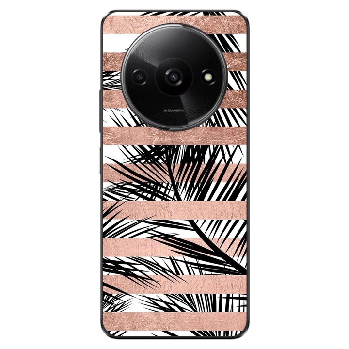 Капак, съвместим с Xiaomi Redmi A3 4G Silicon Gel Tpu Модел Glimmering Noir