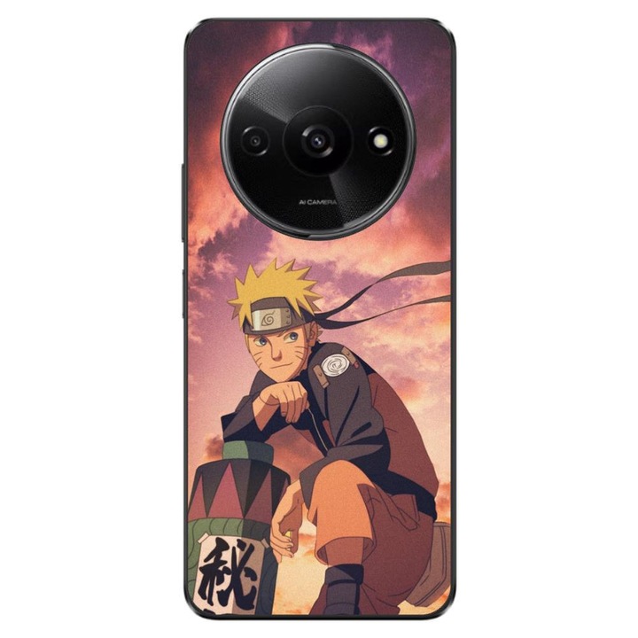 Капак, съвместим с Xiaomi Redmi A3 4G Silicon Gel Tpu Модел Naruto Parchment