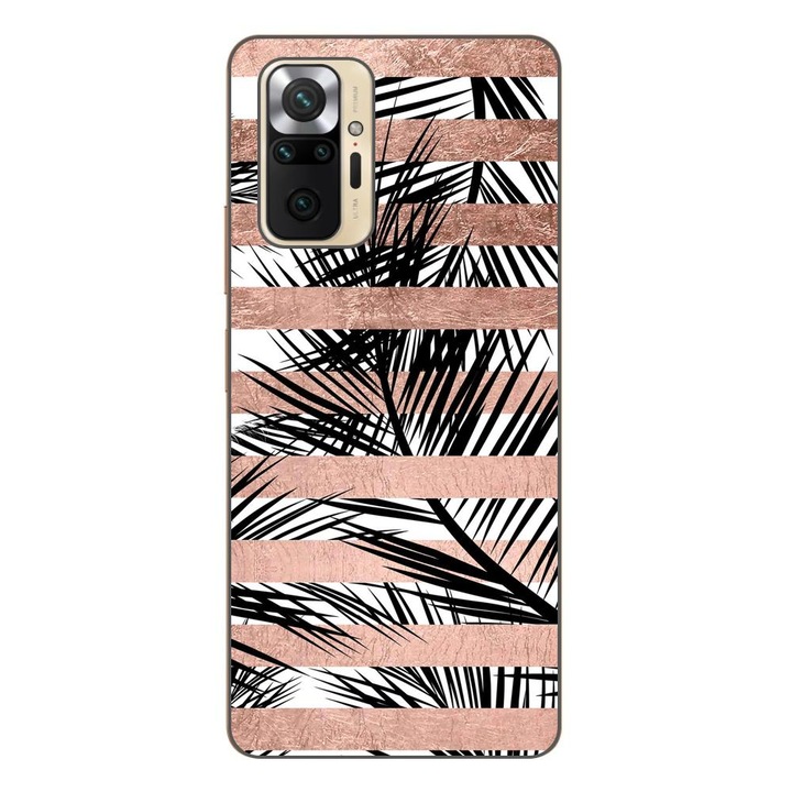 Husa compatibila cu Xiaomi Redmi Note 10 Pro Silicon Gel Tpu Model Glimmering Noir